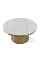 White and Gold Coffee Table | OROA Modern Rocky | Oroatrade.com