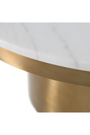 White and Gold Coffee Table | OROA Modern Rocky | Oroatrade.com