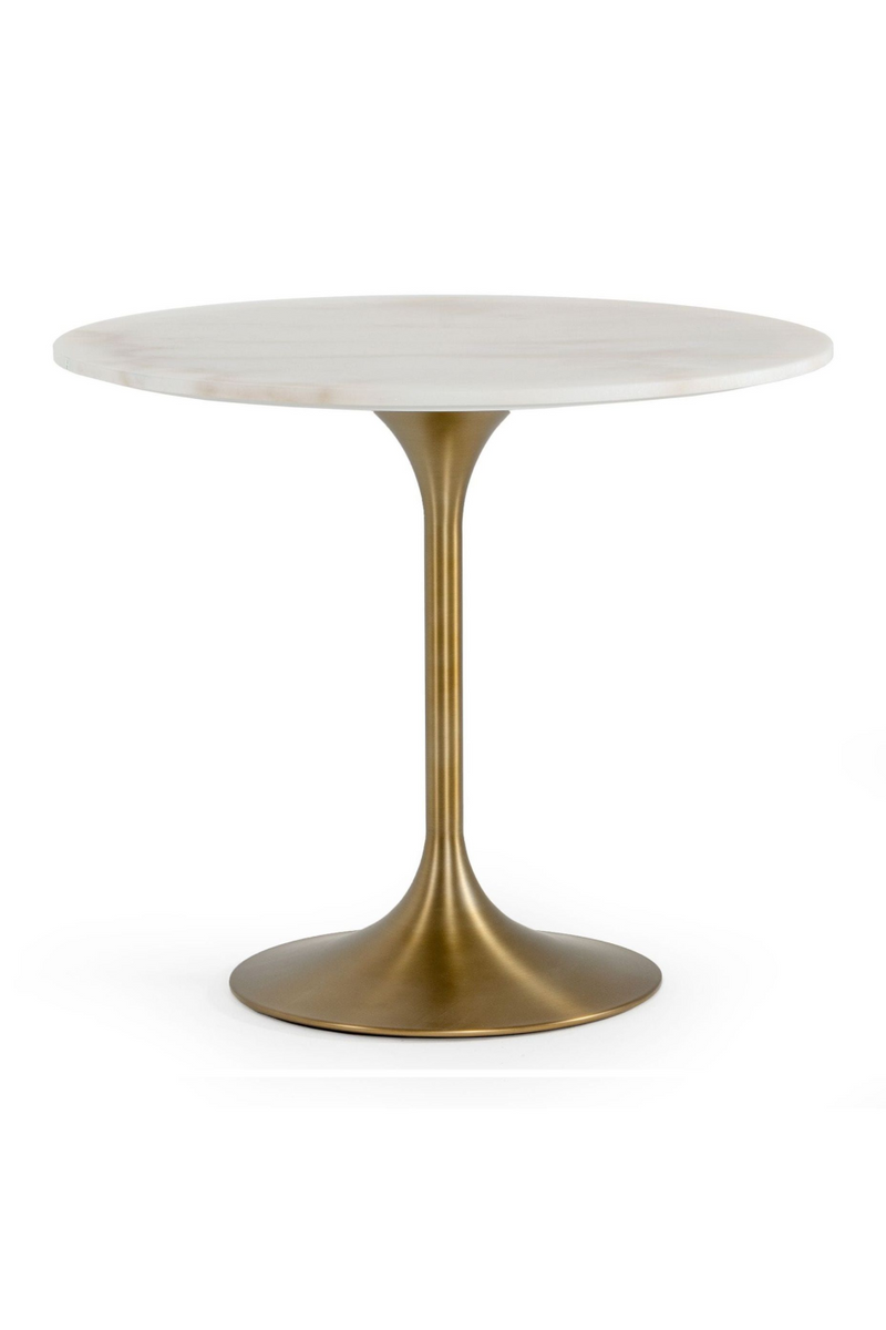 White Marble Tulip Dining Table | OROA Modern Collins | Oroatrade.com
