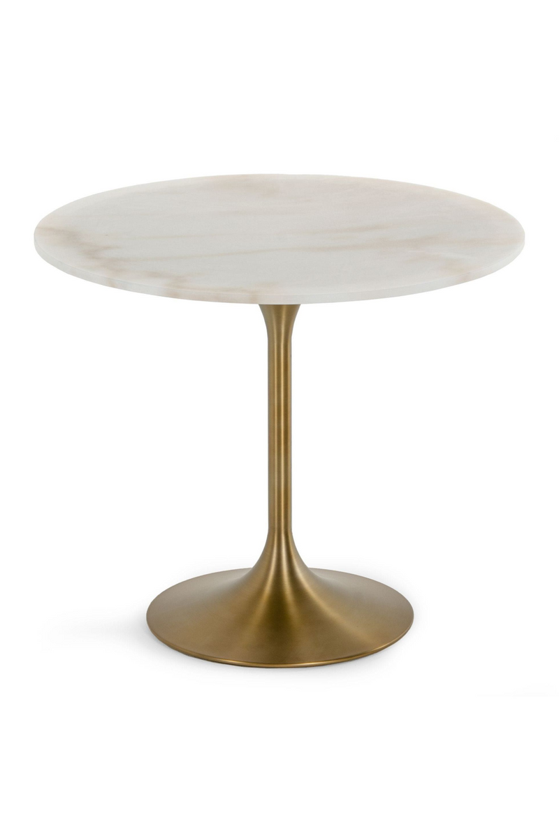 White Marble Tulip Dining Table | OROA Modern Collins | Oroatrade.com