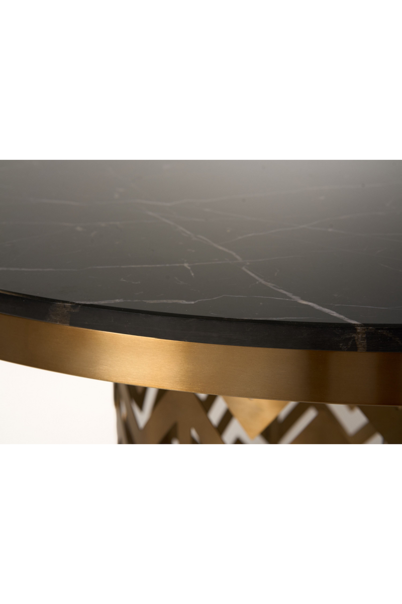 Gold Base Dining Table | OROA Modern Kowal | Oroatrade.com