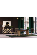 Gold Chevron Sideboard | OROA Modern Perret | Oroatrade.com