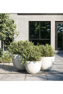 White Concrete Planter Set (3) | OROA Modern Goliad | Oroatrade.com