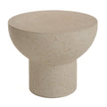 Round Terrazzo End Table | OROA Modern Fate