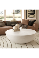 Round Concrete Coffee Table | OROA Modern Bronte | Oroatrade.com