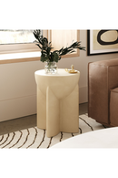 Concrete Round End Table | OROA Modern Elsa | Oroatrade.com