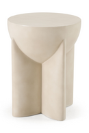 Concrete Round End Table | OROA Modern Elsa | Oroatrade.com