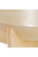 Beige Concrete Round Coffee Table | OROA Modern Elsa | Oroatrade.com