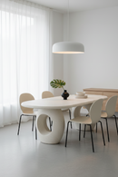 Oval Terrazzo Dining Table | OROA Modern Carville | Oroatrade.com