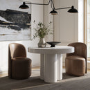 Round Concrete Dining Table | OROA Modern Bruni