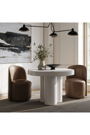 Round Concrete Dining Table | OROA Modern Bruni