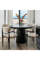 Round Concrete Pedestal Dining Table | OROA Modern Desoto | Oroatrade.com