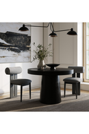 Round Concrete Pedestal Dining Table | OROA Modern Desoto | Oroatrade.com