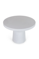 Round Concrete Pedestal Dining Table | OROA Modern Desoto | Oroatrade.com