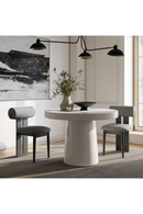 Round Concrete Pedestal Dining Table | OROA Modern Desoto | Oroatrade.com