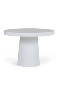 Round Concrete Pedestal Dining Table | OROA Modern Desoto