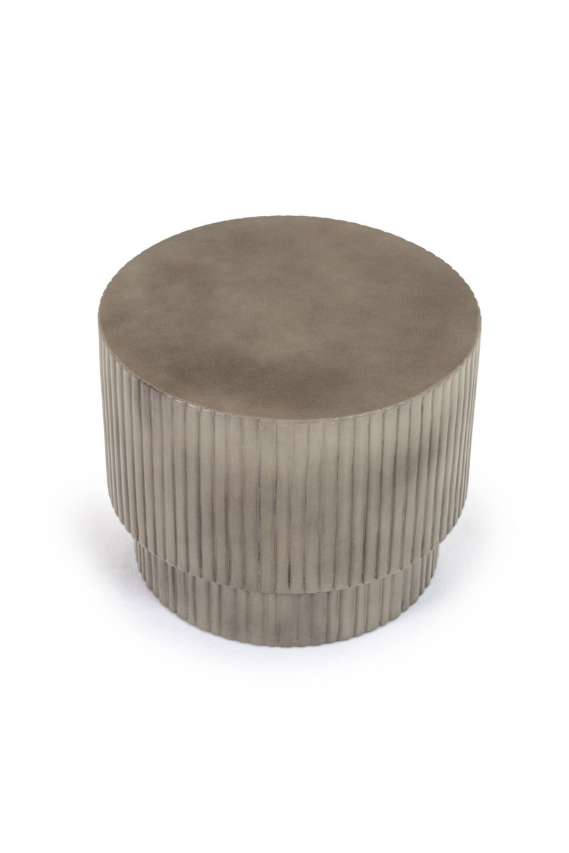 Concrete Round End Table | OROA Modern Gruver | Oroatrade.com
