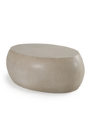 Oval Concrete Coffee Table | OROA Modern Denny | Oroatrade.com