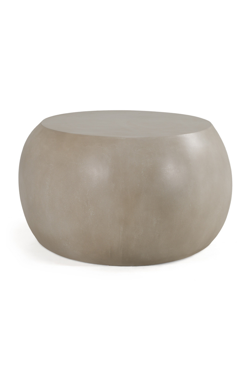Oval Concrete Coffee Table | OROA Modern Denny | Oroatrade.com