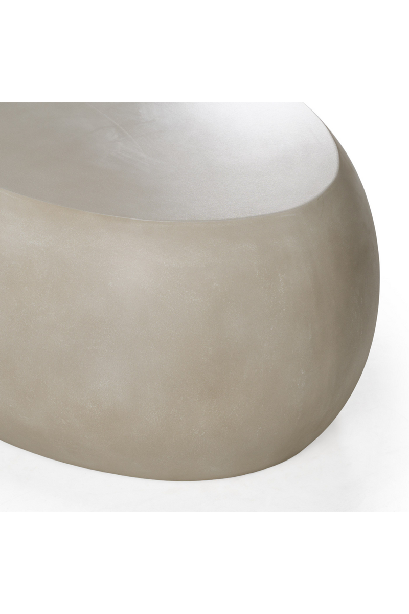 Oval Concrete Coffee Table | OROA Modern Denny | Oroatrade.com
