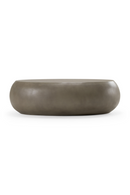 Gray Concrete Oval Coffee Table L | OROA Modern Denny | Oroatrade.com