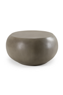 Gray Concrete Oval Coffee Table L | OROA Modern Denny | Oroatrade.com