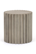 Ribbed Cylindrical End Table | OROA Modern Evadale | Oroatrade.com