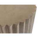 Ribbed Cylindrical End Table | OROA Modern Evadale