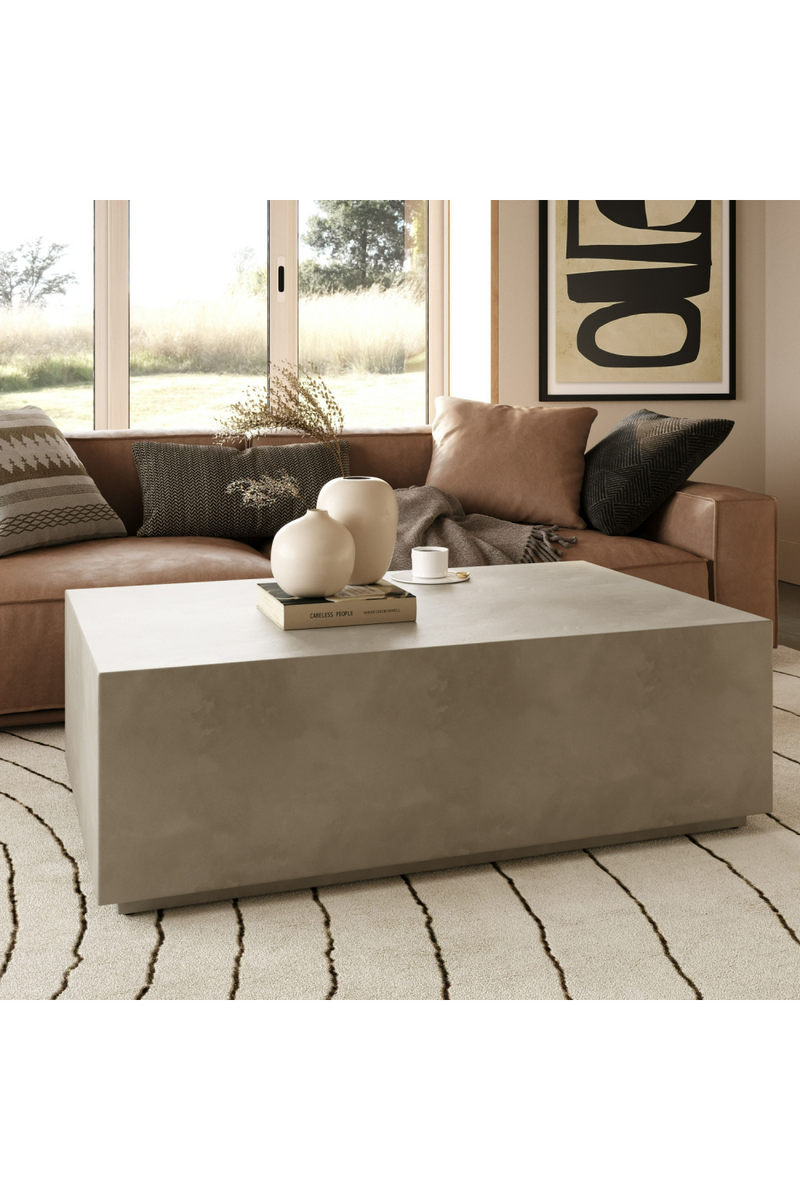 Terrazzo Concrete Coffee Table | OROA Modern Fresno | Oroatrade.com