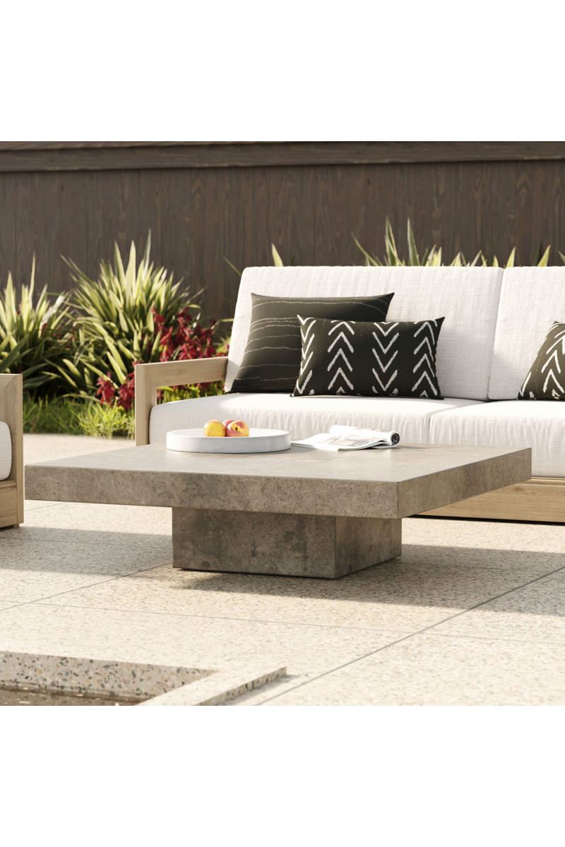 Square Concrete Coffee Table | OROA Modern Morley | Oroatrade.com