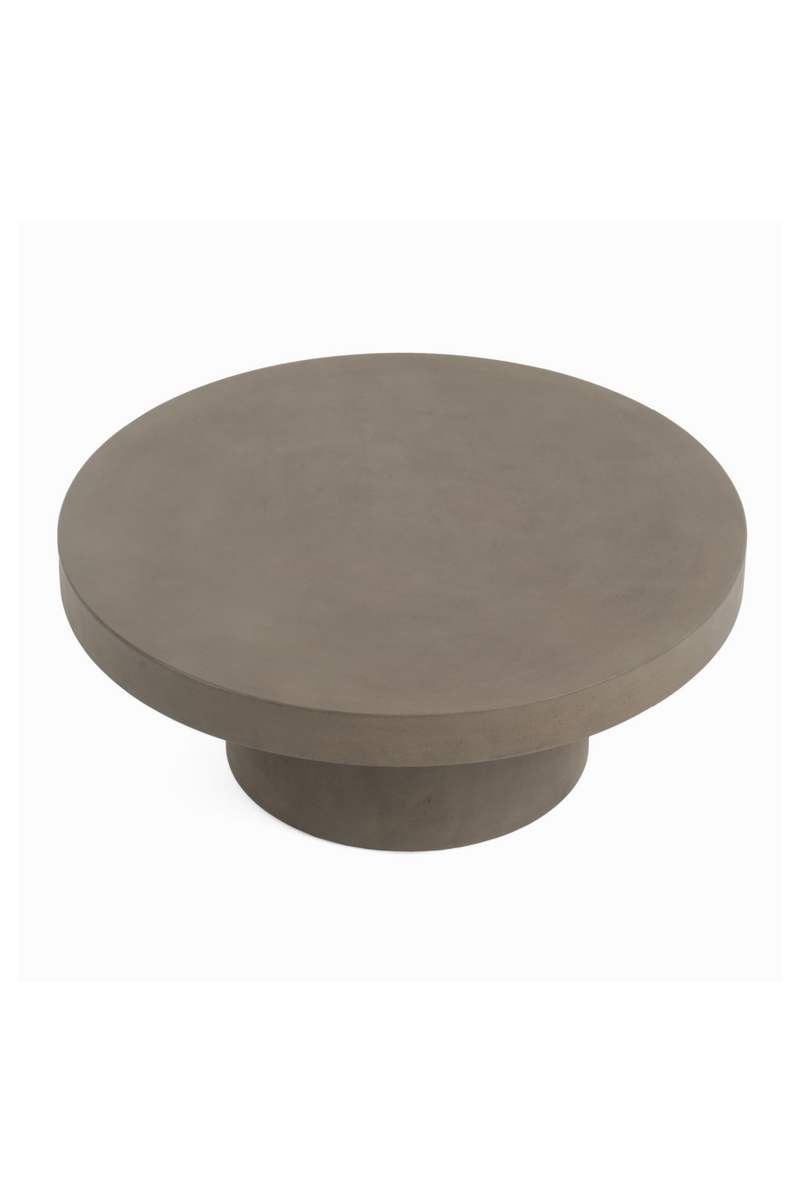 Round Concrete Coffee Table | OROA Modern Morley | Oroatrade.com