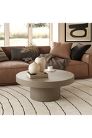 Round Concrete Coffee Table | OROA Modern Morley | Oroatrade.com
