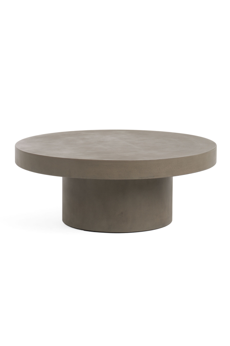 Round Concrete Coffee Table | OROA Modern Morley | Oroatrade.com