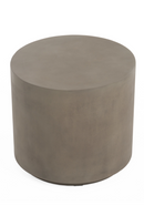 Gray Concrete Cylindrical End Table | OROA Modern Morley | Oroatrade.com