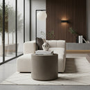 Gray Concrete Cylindrical End Table | OROA Modern Morley