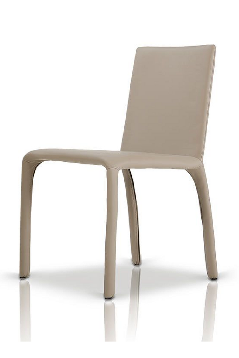 Gray Leatherette Dining Chairs (2) | OROA Modern Hyla | Oroatrade.com