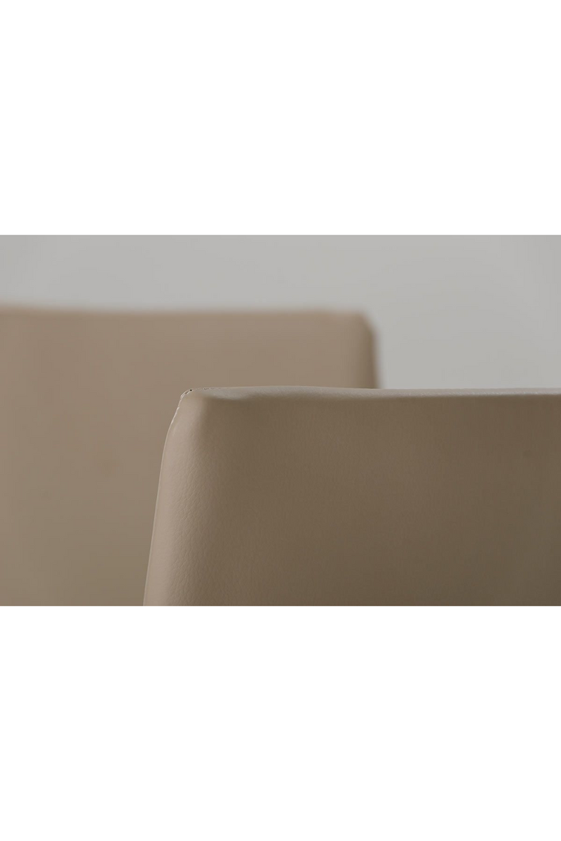 Gray Leatherette Dining Chairs (2) | OROA Modern Hyla | Oroatrade.com