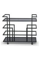 Black Stainless Steel Wine Rack | OROA Modern Deakin | Oroatrade.com