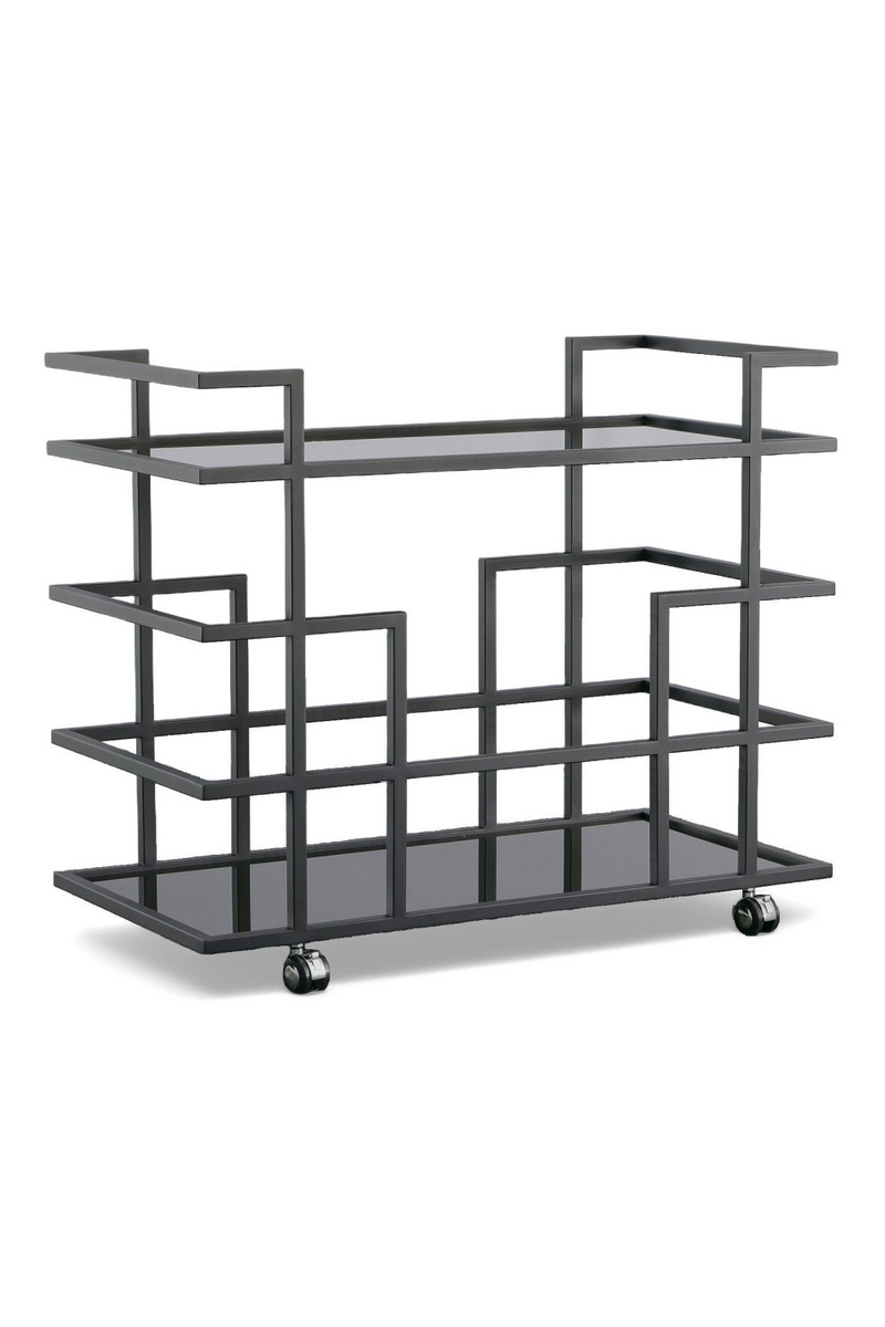 Black Stainless Steel Wine Rack | OROA Modern Deakin | Oroatrade.com