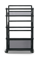 Black Stainless Steel Wine Rack | OROA Modern Deakin | Oroatrade.com