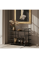 Black Stainless Steel Wine Rack | OROA Modern Deakin | Oroatrade.com