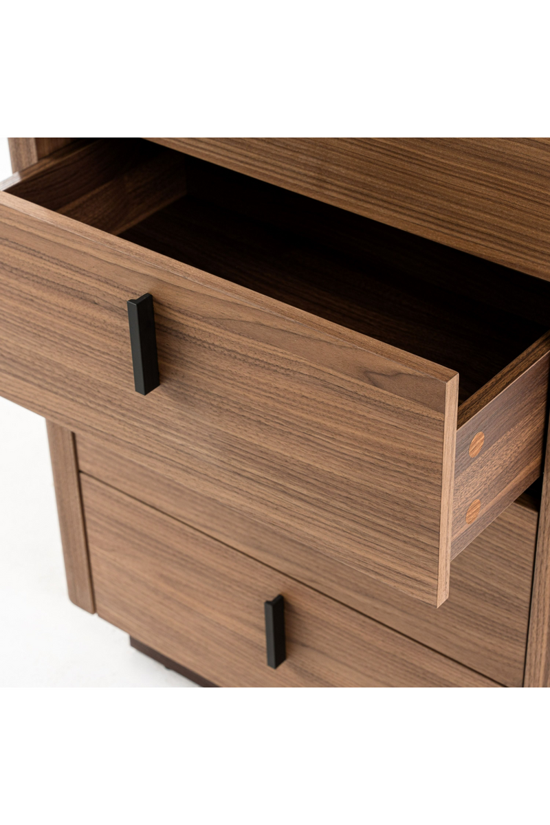 5-Drawer Walnut Chest | OROA Modern Chelton Oroatrade.com