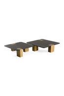 Black Oak Nesting Coffee Tables (2) | OROA Modern Harold | Oroatrade.com