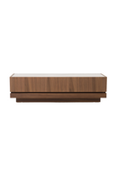 1-Drawer Walnut Coffee Table | OROA Modern Bailey | Oroatrade.com