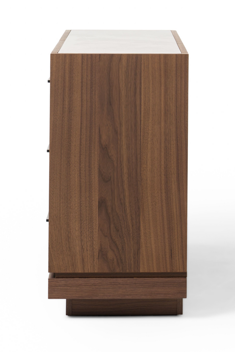 6-Drawer Walnut Dresser | OROA Modern Bailey | Oroatrade.com