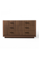 6-Drawer Walnut Dresser | OROA Modern Bailey | Oroatrade.com