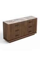 6-Drawer Walnut Dresser | OROA Modern Bailey | Oroatrade.com