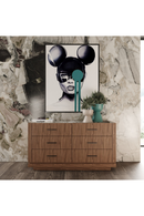 6-Drawer Walnut Dresser | OROA Modern Bailey | Oroatrade.com