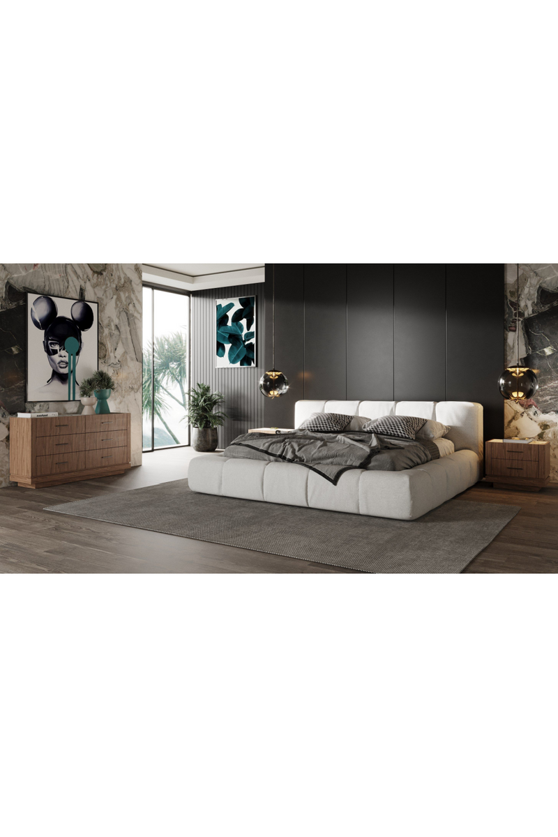 6-Drawer Walnut Dresser | OROA Modern Bailey | Oroatrade.com