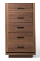 5-Drawer Walnut Chest | OROA Modern Bailey | Oroatrade.com